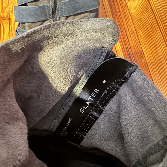 Black Leather Ankle Boots - Picture 10 of 10